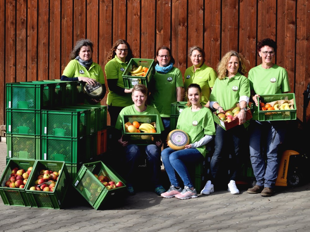 Packerinnen Team WINO Biokiste Lieferservice